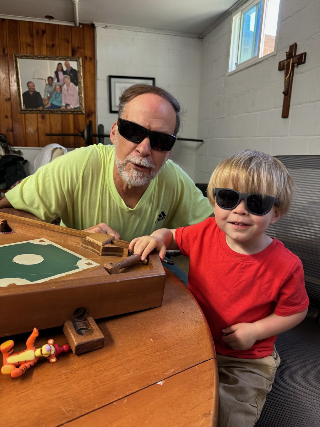 Rev. Gerald and grandson Benny Gerald First Sunday